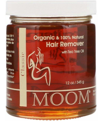 Moom Organic Depilación Con Árbol De Té, Tarro De Repuesto,