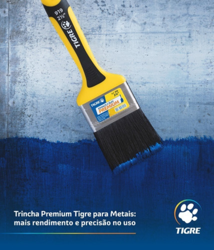 Trincha Premium 919x2 Para Metais Tigre