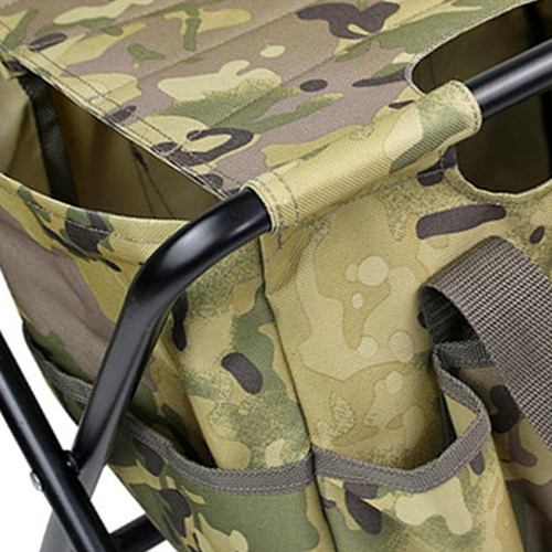 Silla De Camping Con Bolso, Reposapiés, Asiento, Taburete