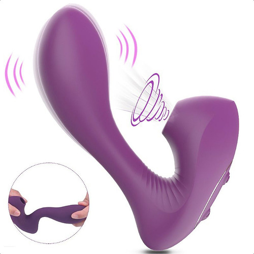 Vibrador Ponto G Clitóris Sucção Pulsa Excita Estimula Gozar