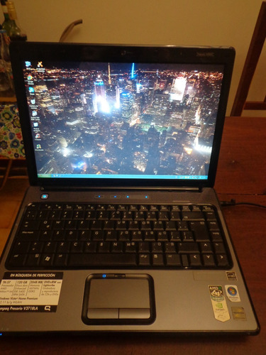 Notebook Compaq V3718la- 2 Gb De Ram 120 Gb De Disco Win Xp 
