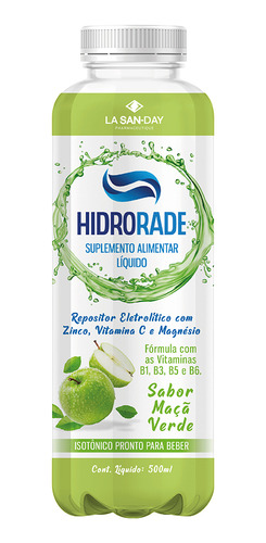 Hidrorade Maçã Verde Isotônico 500ml - Suplemento Alimentar