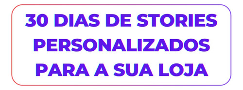 Calendário De Stories Para Instagram Lojas