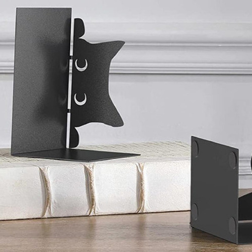 Sujetalibros De Gato Bonito, Soporte Decorativo Para Libros,