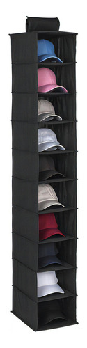 Bolsa Para Colgar Sombreros Y Gorras De Béisbol En Forma De Color Negro