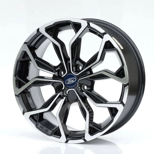 Jogo De Roda Ford Aro 15x6 Ecosport Ford Ka Fiesta *leia Cor Preto Diamante M16