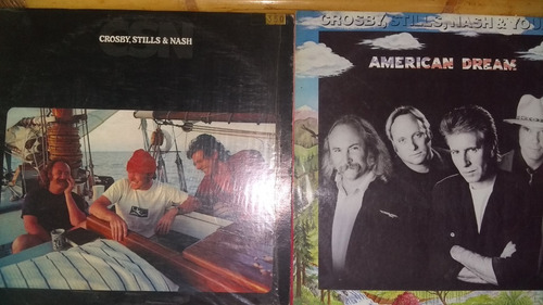 Discos Lp Crosby Still & Nash (pack De 2)