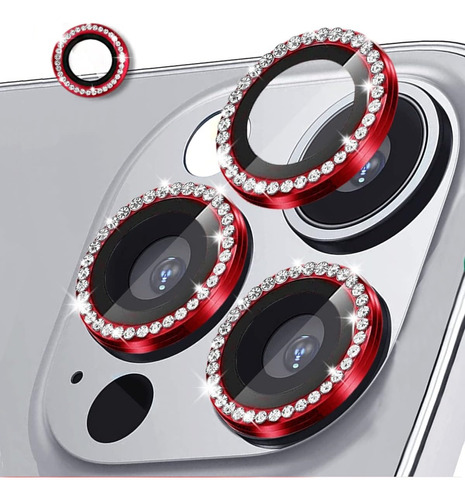 Vidrio Protector Aro Diamond Compatible iPhone 14 Pro Max