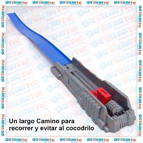 Imagen 6 de 9 de Pista Zuru Cocodrilo Metal Machines Cocodrile 6718 Auto
