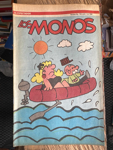 Revista Los Monos - El Espectador - No. 144 Julio 1 1984