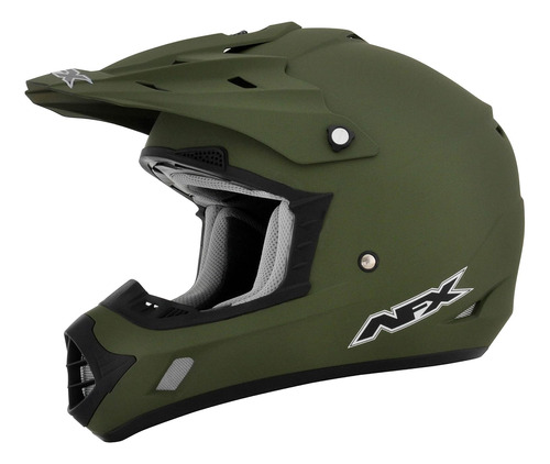 Casco Para Moto Afx Fx-17 Talla Xl Color Verde Aceituna