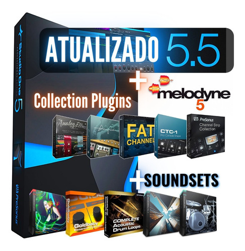 Studio One 5 Pro Atualizado! + Soundsets + Melodyne Studio 5
