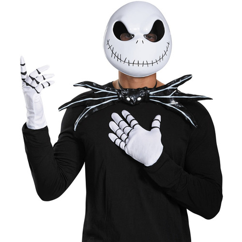 Kit Accesorio Para Adulto Disfraz Jack Skellington Halloween