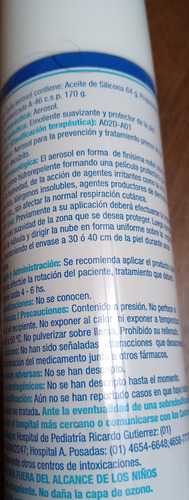 Silicona En Aerosol Antiescaras