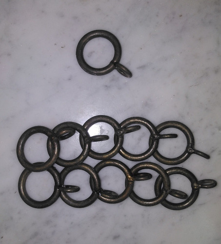 Argollas Para Cortinas 25 Mm Ecobronce/ Ferrato Leer Descrip