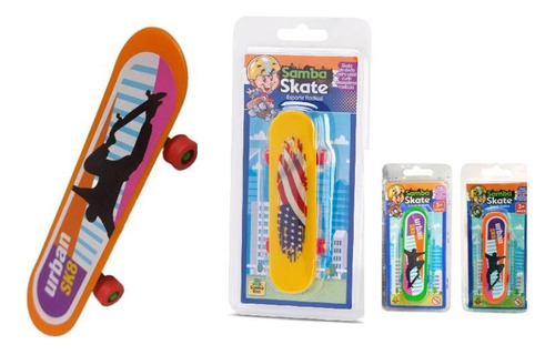 Kit 10 Brinquedos Skate De Dedo Esporte Radical Sortido