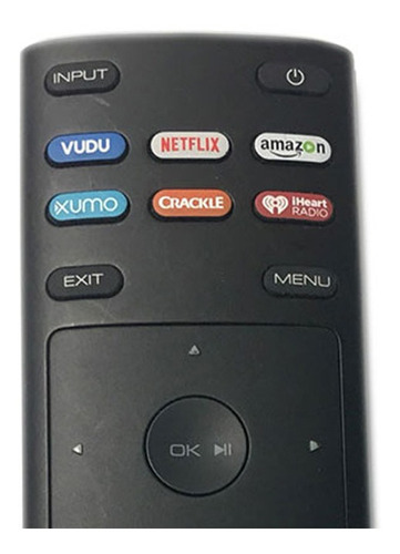 Imagen 2 de 3 de Control Remoto Para Tv Vizio Xrt136 / E32hd1