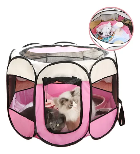 Corral Perro Casa Mascotas Plegable PortĂĄtil Multifuncional