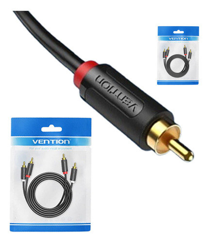 Cable Audio Stereo 2 Rca Doble (2m) Original Dj Oro Mp3