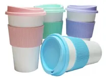 Comprar 10 Vasos Térmico De Café Taza Jarro Mug Starbucks Blanco