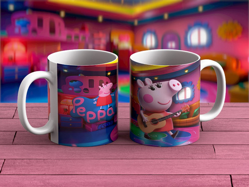 Taza Ceramica Peppa Pig #2 Varios Modelos