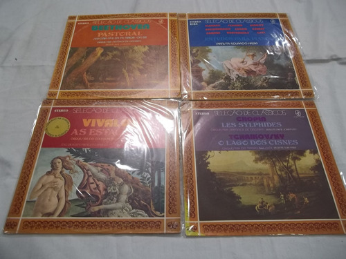 Lp Vinil - Seleção De Cássicos - 4 Discos