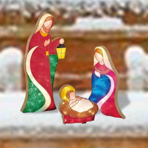 Belenes Para Navidad Figuras De Belén Iluminadas Estilo D