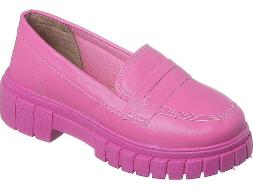 Mocassim Infantil Feminino Macio Oxford Tratorado Ref 29000