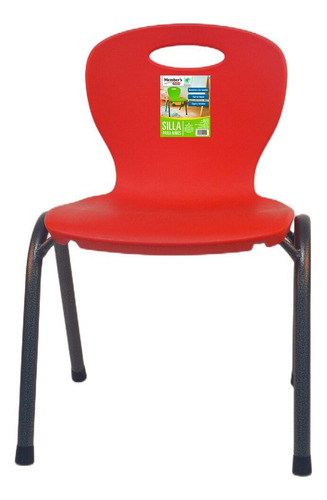 Silla Infantil Apilable Varios Colores 1pza