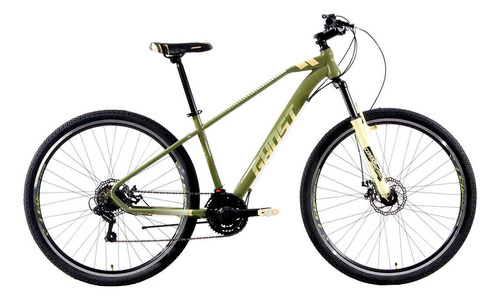 Mountain bike Ghost Bikes Claw R29 21v cambios Condor y Shimano color verde olivo