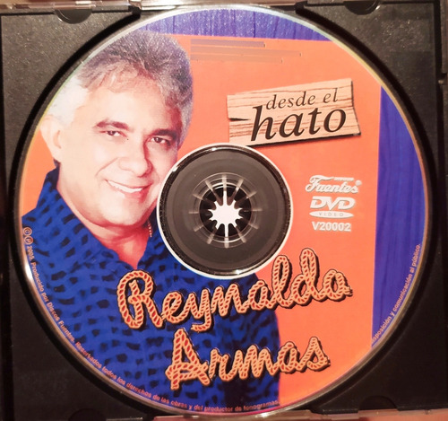 2 Cds Y 1 Dvd De Reynaldo Armas, Sin Carátula