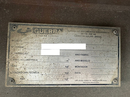 Carreta Semi Reboque Carga Seca