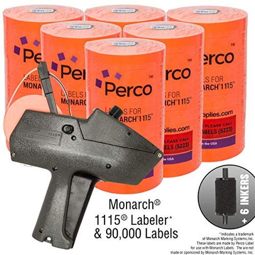 Monarch 1115 Precio Pistola Con Etiquetas Value Pack: Incluy