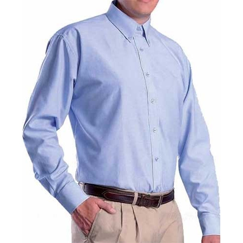 Camisa Oxford Manga Larga