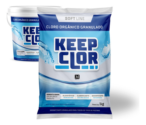 Cloro Multiação 10 Em 1 1kg - Keepclor