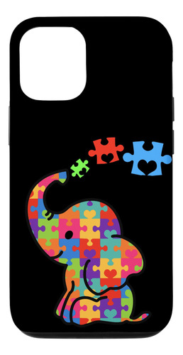 iPhone 12/12 Pro Autism Elephant Gift Auti B08n6g4ry6_300324