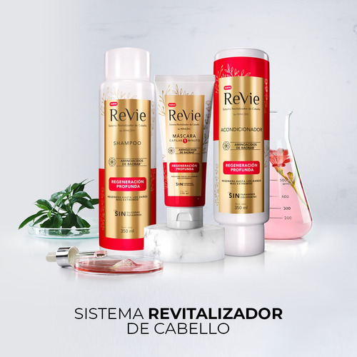 Revie 2 Shampoo + Acondicionador Regeneración Profunda