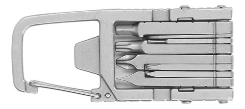 Llavero Multiherramientas Plegable 12 En 1 De Acero Inox.