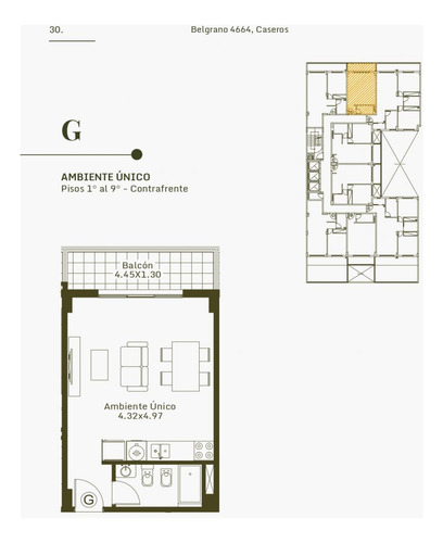 En Venta Departamentos Nuevos De 1, 2 Y 3 Ambientes F: 10059
