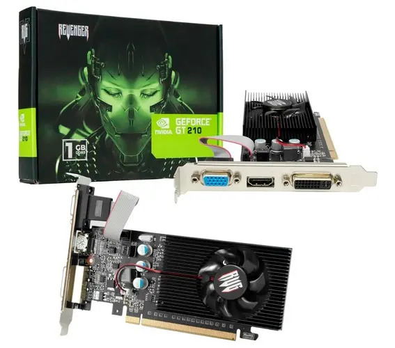 Placa de Vídeo Revenger Nvidia GT 210 1GB DDR3 HDMI DVI VGA