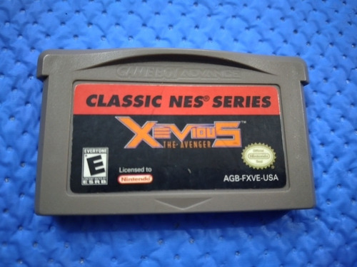 Xevious The Avenger Classic Nes Seried Game Boy Advance