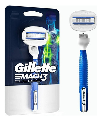 Gillette Mach 3 Cuerpo 1 Unidad