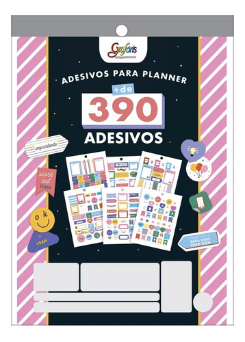 Bloco De Adesivos Para Planner