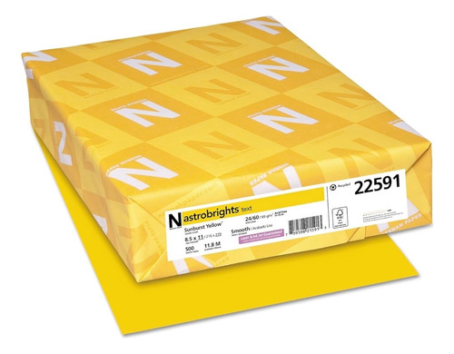 Neenah Paper 22591 Papel De Color, 24 Libras, 8 1/2 X 11, Am