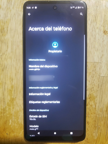 Moto G60s Dual Sim 128 Gb Aqua 6 Gb Ram Agua