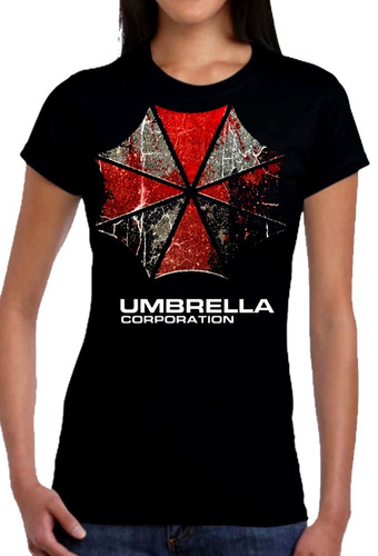 Imagem 8 de 10 de Camisa,camiseta Game Resident Evil Umbrella Corporation