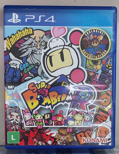 Super Bomberman R Ps4 E Ps5 Mídia Física Ótimo Estado (Usado)