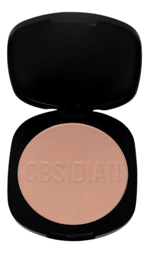 Base de maquiagem em pó Ruby Rose Obsidian Pó Compacto Crystal Powder - 9.6g