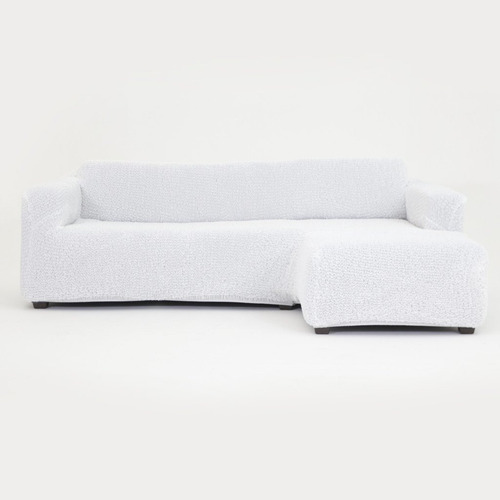 Funda L Sofa Derecho White