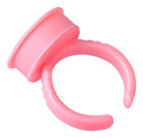 Anillo Para Pegamento Pestañas Soporte Ajustable Set F